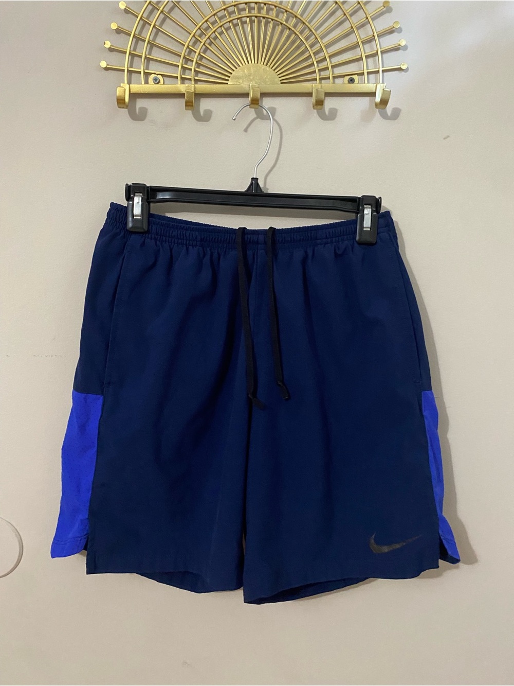 Nike Men’s Navy Blue Athletic Shorts